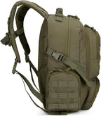 30L Military Tactical Backpack for Men 3 day Assault Pack Molle Daypack Army Hiking Rucksack (Army Green)