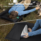 Portable Camping Cot, Sleeping Cots for Adults, Ultralight Backpacking Cot, Compact, Collapsible, Easy Set-Up, Supports 500lbs, Lightweight Camp Cot for Adults, Camping, Outdoors and Home