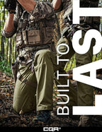 CQR Men's Tactical Pants, Water Resistant Ripstop Cargo Pants, Lightweight EDC Work Hiking Pants, Outdoor Apparel