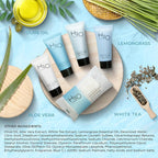 H2O Therapy Hotel Soaps & Toiletries Bulk Set | 1-Shoppe Amenities Kit | 0.85oz Shampoo & Conditioner, Body Wash, Lotion, 1oz Bar Soap | Travel Size | 150 Pieces | Bulk Set, Travel Size