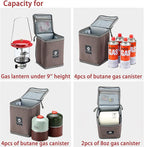 CAMPINGMOON Camping Gear Lantern Storage Case T-8,T-9