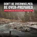 Surviveware 238 Pcs Comprehensive Premium Survival First Aid Kit - Medical Emergency Kit for Travel Camping Gear, Home Essentials & Outdoor Emergencies - Survival Kit