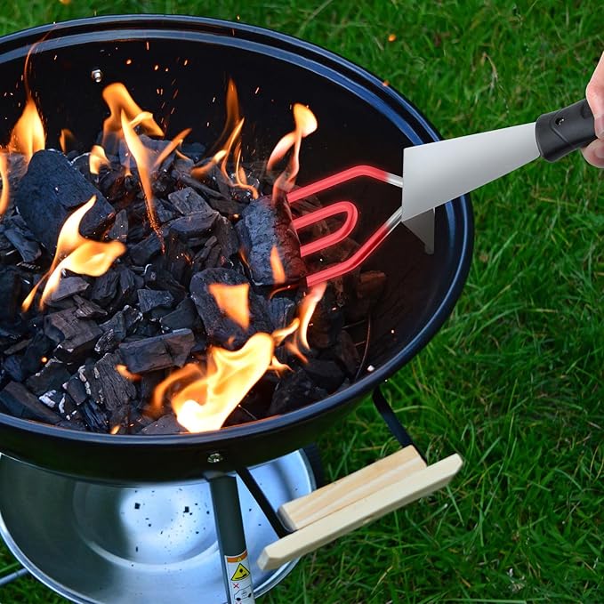 700W Electric Charcoal Starter Fire Lighter for BBQ Grill Smoker Fireplace, Firepit, Stove - Quickly Ignite Coals Briquettes Without Lighter Fluid or Matches - 3 Feet Power Cord