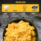 4 Cans, 70 Egg Equivalent per can - Nutrient Survival Vitamin Powdered Eggs Freeze Dried Prepper Supplies & Emergency Food Supply, 33 Essential Nutrients, Gluten Free, Shelf Stable Up to 25 Years