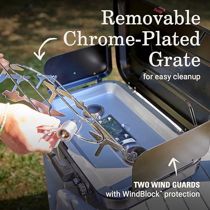 Coleman Classic 3-Burner Propane Camping Stove with InstaStart Ignition, Portable Cooktop with 3 Adjustable Burners & 28,000 BTUs of Power for Camping, Tailgating, Grilling, Hunting & More