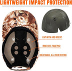 T30 5-Color Coon Hunting lights-2000lm White/Red/Walking/Amber+Green Beam, 9-Speed Dial, IPX6 Waterproof Rechargeable Night Hunting Headlamp for Varmint Hog Coyote