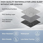 Coverado Car Air Mattress Back Seat, Portable Wireless Inflatable Bed with Built in Air Pump&Pllow, Storage Bag, Patch Kit, Universal Back Seat Bed Sleeping Pad Fit Most Car Suvs, L-51,W-32