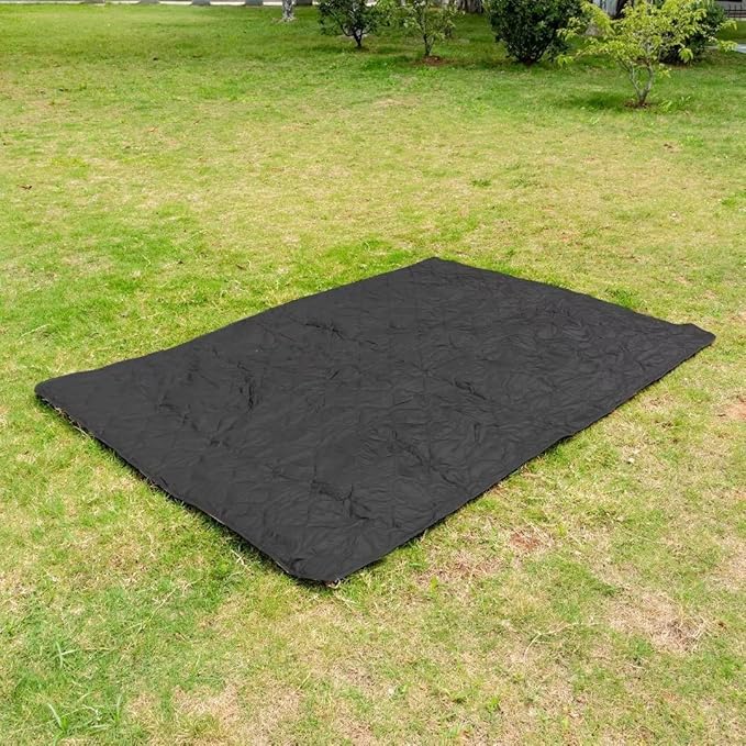 LOOGU Camo Blanket Waterproof Insulation Poncho Liner for Outdoor Camping, Hiking, Hunting, Survival, Backpacking, Picnicking
