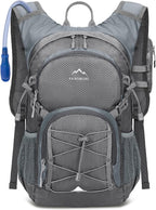 Hydration Backpack with Water Bladder, 18L Lightweight Hiking Backpack for Women&Men Small Insulated Hydration Water Pack for Hiking, Running, Cycling, Biking