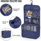 Veken 10 Set Packing Cubes for Travel Essential, Suitcase Organizer Bags in 4 Sizes, Carry-On Luggage Accessories with Large Laundry & Hanging Toiletry Bag, Must-Have for Airplane, Road Trip & Camping