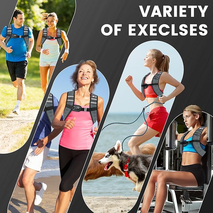 Weighted Vest Woman - Womens Weight Vest for Walking, Strength Training Weight Vests for women, Reflective Stripe Fitness Vest for Workout Running Jogging