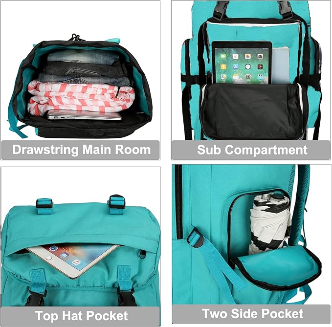 Hiking Backpack for Men 70L/100L Camping Backpack Military Rucksack Molle 3 Days Assault Pack for Climbing