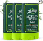 Murphy's Naturals Mosquito Repellent Balm Stick, Plant-Based, Natural Ingredients, DEET-Free, Travel-Pocket Size, 0.5oz Each, 3-Pack
