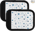 Dotted Line Star Luggage Handle Wrap for Suitcase Luggage Tags Handle Covers Identifiers Soft Decorations Travel Accessories 2 Pack