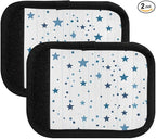 Dotted Line Star Luggage Handle Wrap for Suitcase Luggage Tags Handle Covers Identifiers Soft Decorations Travel Accessories 2 Pack