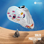 SIMARI Water Shoes for Women Men - Barefoot Quick-Dry Aqua Socks | Lightweight Swim Shoes for Surfing, Swimming, Beach Sports, Kayaking, Diving | Non-Slip Design