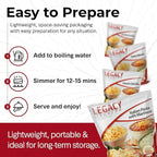 Legacy Food Storage 60 Serving Emergency Food Supply Bucket, 12 Entrees, 23,400 Total Calories, Shelf Stable Lunch & Dinner, Freeze Dried Survival Meals for MRE Camping, Hiking, Prepping