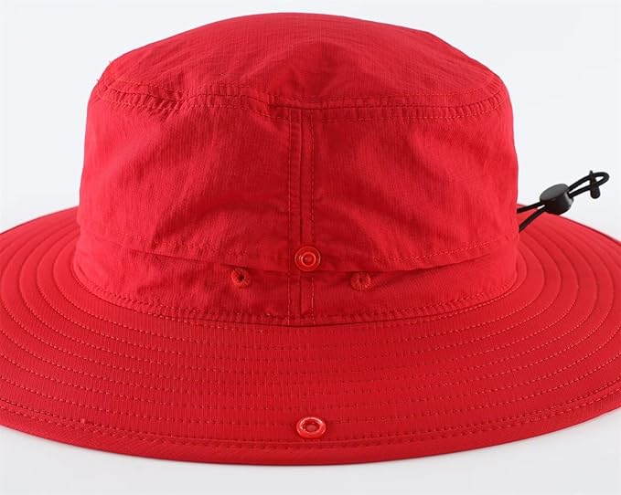 Connectyle Sun Hat for Men Women Outdoor UV Protection Safari Hat for Fishing Hiking Gardening Breathable Cowboy Hat UPF50