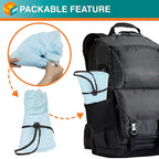 SUN CUBE Wide Brim Sun Hat with Neck Flap, UPF50+ Hiking Safari Fishing Hat for Men Women, Sun Protection Beach Hat