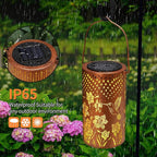 Solar Lanterns Outdoor Waterproof Hummingbird Garden Decorations Gifts for Women Gifts for Mom Grandma Birthday Gifts Hanging Solar Lanterns Outdoor for Patio Decoration, Deck, Lawn, Passageway