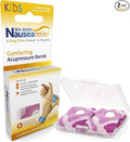 Sea-Band Anti-Nausea Acupressure Wristband for Motion & Morning Sickness, Child, 1 Pair Pink