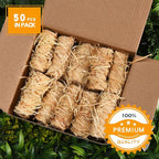 Fire Starter - 50Pcs Fire Starters for Fireplace, Campfires, Grill, Wood & Pellet Stove, Chimney, Fire Pit, BBQ - FireStarters