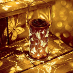 Butterfly Solar Lantern Outdoor Waterproof,Birthday Gifts for Women Mom,Solar Garden Decor,Metal Hanging Decorative Lights for Outside,Yard,Patio,Porch,Christmas,Thanksgiving