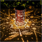 Dragonfly Solar Lanterns Outdoor Waterproof Hanging Solar Lights Dragonfly Gifts for Women Men Metal Decorative LED Lanterns for Yard, Patio, Lawn, Tabletop, Pathway, Landscape, Garden Decor