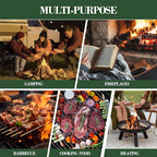 110PCS Fire Starters for Campfires Grill BBQ Camping Fireplace Fire Pit,Quick Light Wood Charcoal Fire Starter, Waterproof-Natural Fire Starters Camping fire Starter Charcoal Starters