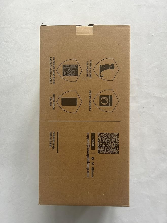 Outdoor Camping Blanket with Sherpa Lining, Extra Warm Thick Camp Blankets and Puffy Ultralight Soft Poncho DWR Camping Quilt for Cold Weather, Adventure, Sleeping, Backpacking 78"x 56"