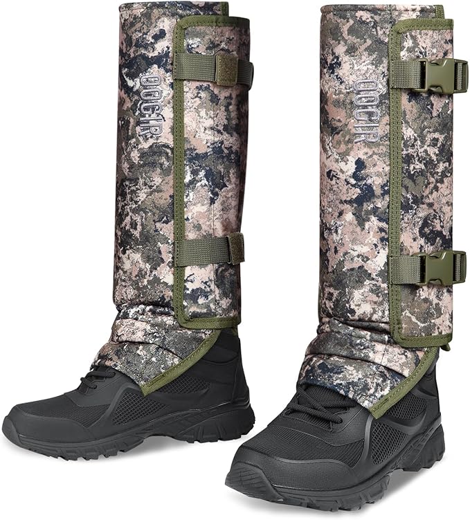 LUCKY CLOVER Snake Gaiters: Waterproof Snake Guards Bite Protection for Lower Legs, Snake Proof Gaiters Fit for Men & Women