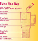 TREVI™ Sugar Free Electrolytes - Drink Mix Hydration Powder Packets - 28 Count - Raspberry Lemonade