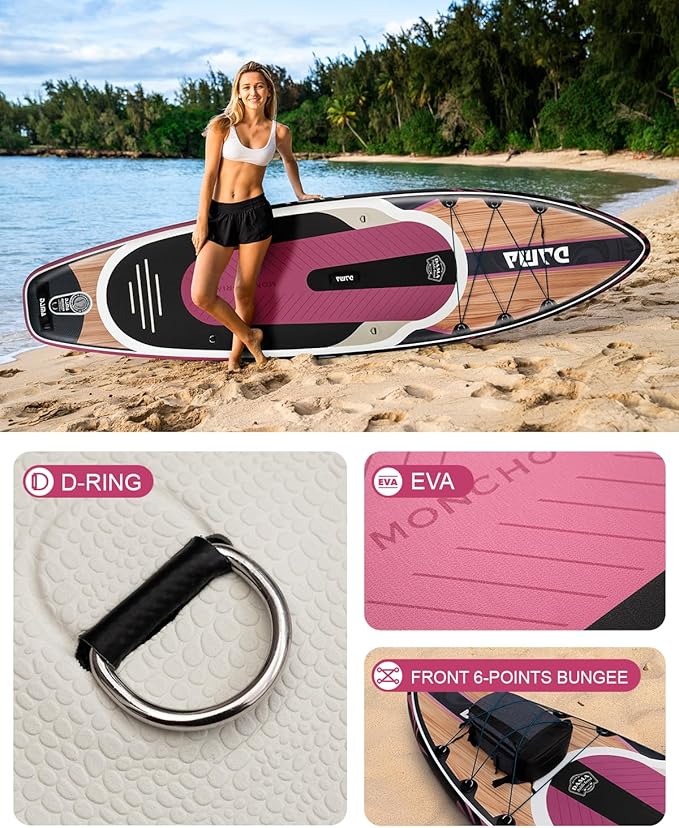DAMA 11'*34"*6" Stand Up Paddle Board, Inflatable Paddle Board,Inflatable Paddle Boards for Adults w/a Wide, Smooth and Non Slip Deck, Versatile Styles, Suitable for Adults