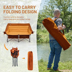 Timber Ridge Double Camping Chair, Heavy Duty Outdoor Folding Camp Couch, Loveseat Camping Chairs Perfect for Campsites, Patio/Lawn, Soccer Games or Other Youth Sports, Supports 600 lbs