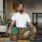 Fishing Gifts for Men/Women, Fishing Blanket 60"x50", Cool Funny Fishing Gifts for Teen Boys, Fish Themed Blanket