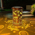 Dragonfly Flower Solar Lanterns Outdoor Waterproof, Birthday Gifts for Women Mom Grandma, Hanging Solar Lights for Yard, Patio, Porch, Garden Decor, Christmas Gifts for Her/Him