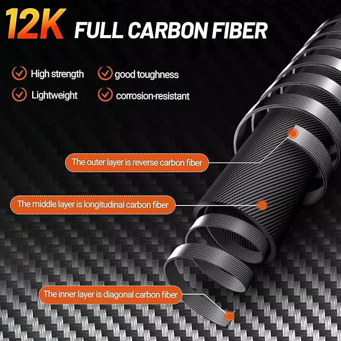 Trekking Poles Collapsible Hiking Poles - Trekking Sticks with Quick Lock System Lightweight for Hiking, Camping