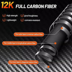 Trekking Poles Collapsible Hiking Poles - Trekking Sticks with Quick Lock System Lightweight for Hiking, Camping