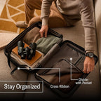 Samsonite Freeform Hardside Expandable with Double Spinner Wheels, Sage Green, Checked-Medium 24-Inch