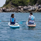 UPWELL 11’6”/11'2”/11'/10'8”/10'6”/10'2” Inflatable Stand Up Paddle Board with sup Accessories Including Backpack, Repairing Kits, Non-Slip Deck, Leash, 3 Fins, Paddle and Hand Pump