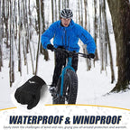 Pixel Panda Winter Gloves for Men Women Warm Touchscreen Gloves for Cold Weather Thin Water-Resistant Windproof Non-Slip Gloves for Cycling, Driving, Running, Hiking