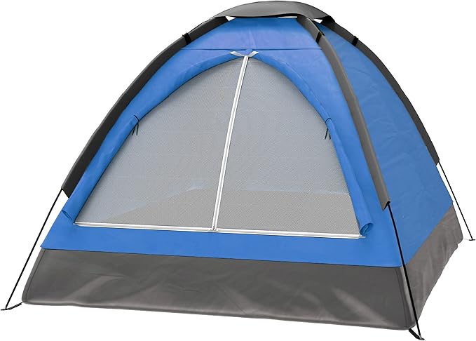 2-Person Dome Tent – Easy Set Up Shelter with Rain Fly and Carrying Bag for Camping
