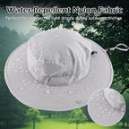 Connectyle Men's Sun Hat UPF 50+ Wide Brim Bucket Hats for Fishing Hiking Gardening Adjustable Boonie Hat Outdoor Safari Hats