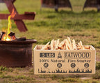 5 lbs Fatwood Fire Starter Sticks, 100% Natural Kindling Firewood Firestarter for Stoves, Pine Wood for Fireplaces, Campfires, Bonfires, Grill