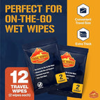 Inspire Trail Wipes | Camping Wipes Body Wipes Adults | Biodegradable Wipes For Camping, Travel, Gym With Aloe And Vitamin E | No Rinse Bathing Shower Wipes Women Or Men