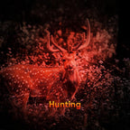 WINDFIRE Red Light Headlamp, Rechargeable Red Hunting Lights Headlight with 3 Lighting Modes, Zoomable, IPX4 Water Resistance Red Coyote Predator Light for Astronomy, Stargazing, Night Observation