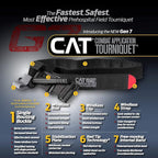 EVERLIT Emergency Trauma Kit, CAT GEN-7 Tourniquet 36" Splint, Military Combat Tactical IFAK for Critical Wounds First Aid, Gun Shots, Severe Bleeding Control (Camouflage)