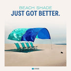Shibumi Shade Mini® (Previous Generation) - World's Best Beach Shade, The Original Wind-Powered® Beach Canopy