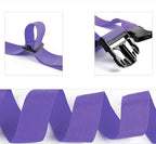 4Pcs Luggage Straps for Suitcase Travel Accessories TSA Approved, 80In Long Belts to Keep Your Suitcase Secure, Adjustable Bag Straps with Quick-Release Buckle for Travel Bag Closure, Purple