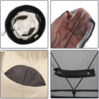 CozyCabin Mosquito Head Net Hat with Removable Mesh Hidden Netting, Design for Outdoor Fishing Gardening